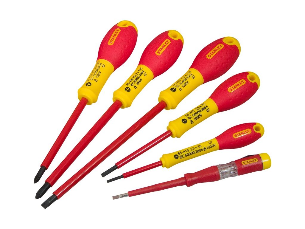 STANLEY 0-65-441 sada izolovaných šroubováků FatMax PL