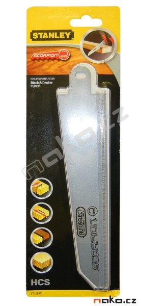STANLEY pilový list STA29962 do dřeva pro Black&Decker Scorpion RS890K
