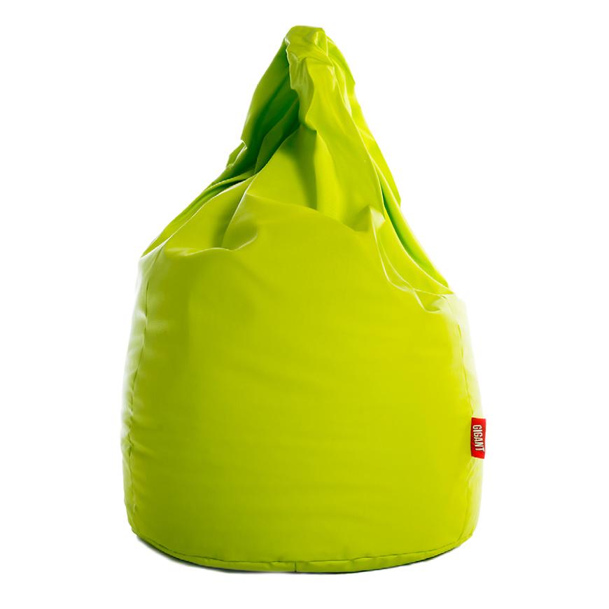 Sedací vak XL ekokůže limetkový Baumax