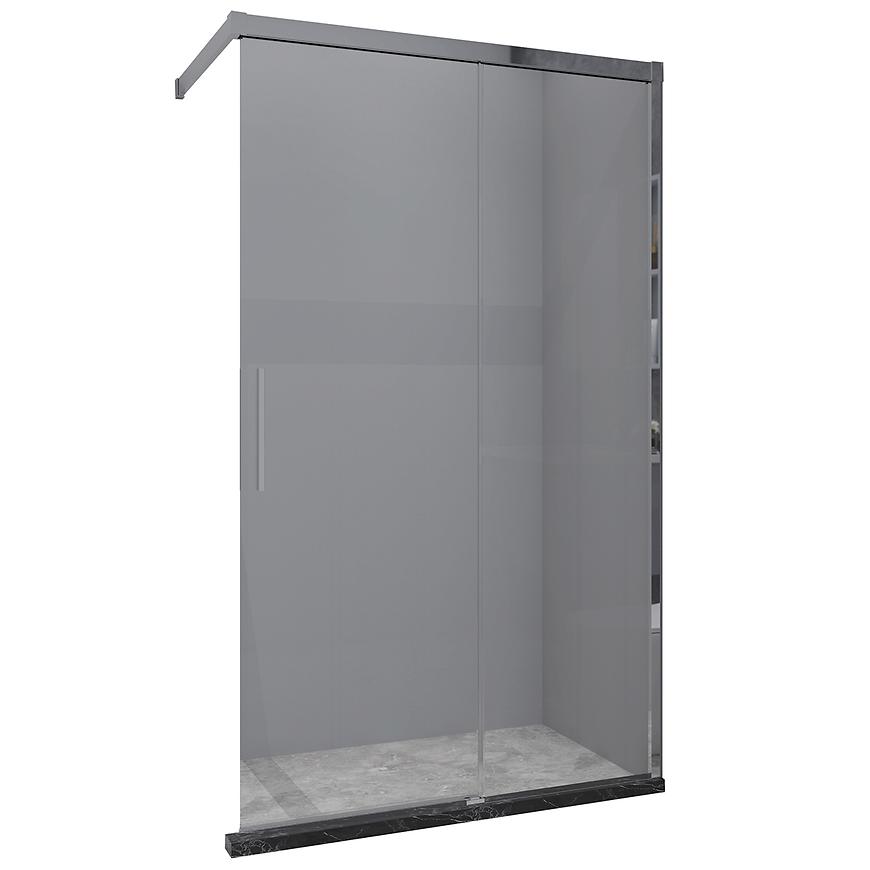 Sprchová zástěna Walk-In Relax 120x200 chróm Aqua Mercado
