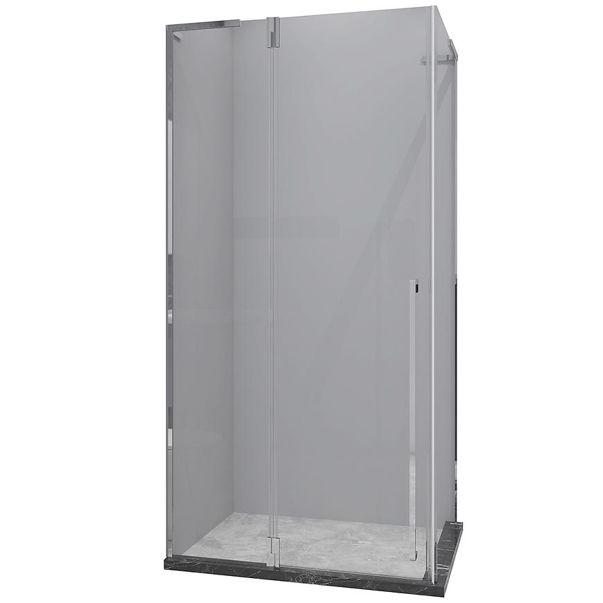 Sprchový kout čtvercový Bravo 90x90x195 chróm Aqua Mercado
