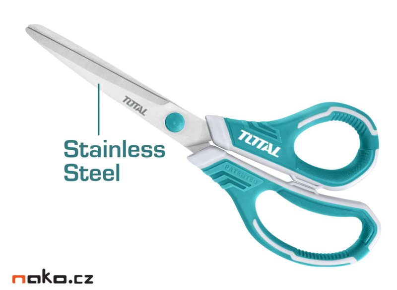 TOTAL THSCRS812001 nůžky na papír a textil 215mm