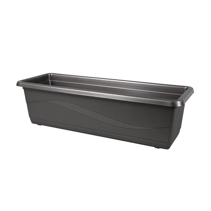 Truhlík lobelia š50cm; v14cm - antracit Baumax