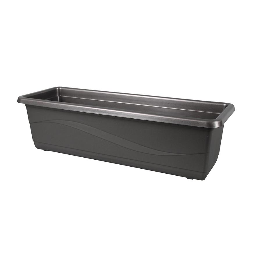 Truhlík lobelia š60cm; v14cm - antracit Baumax