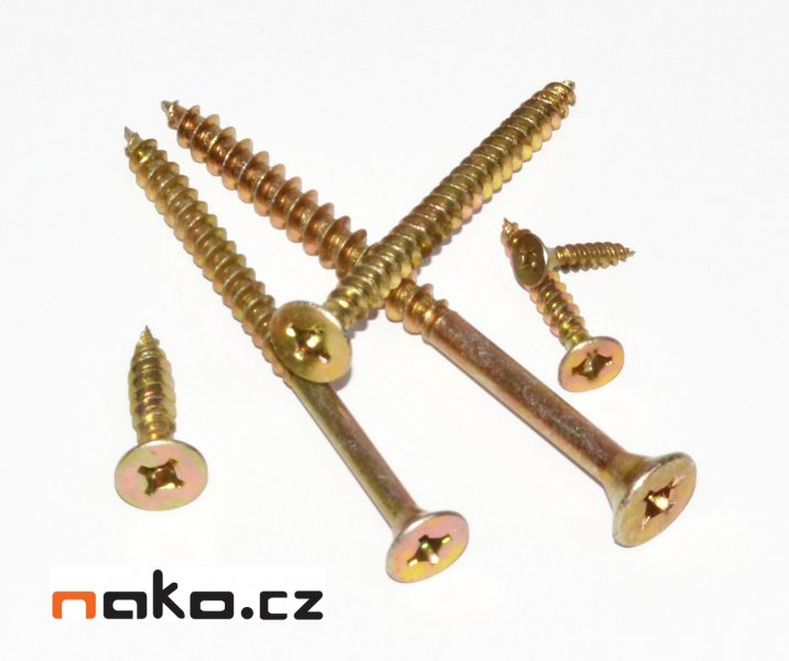 Vrut 5x30 (20ks) UNIQUADREX zápustný