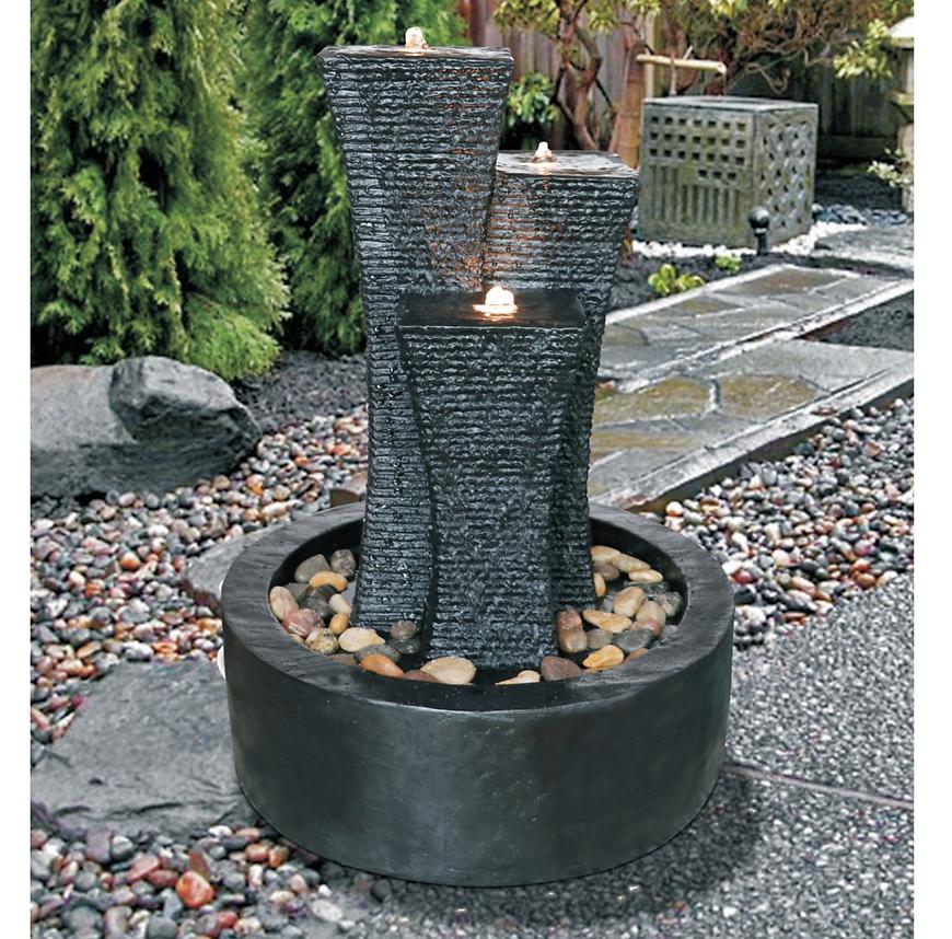 Zahradní fontána MZ08406GD Baumax