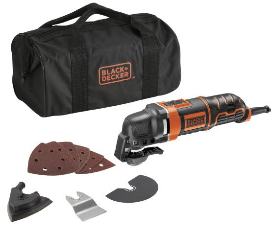 BLACK&DECKER MT280BA multifunkční oscilační bruska