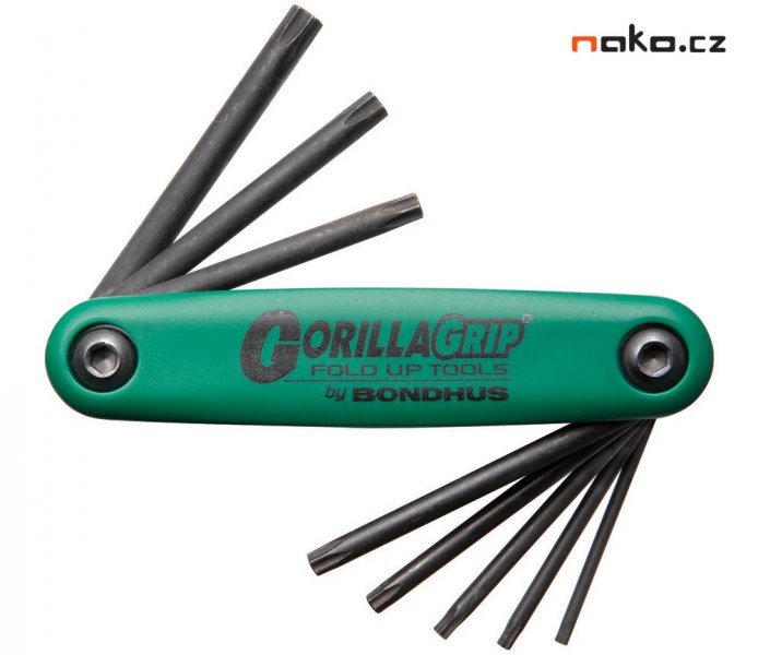 BONDHUS 12632 sada TORX klíčů GorilaGrip