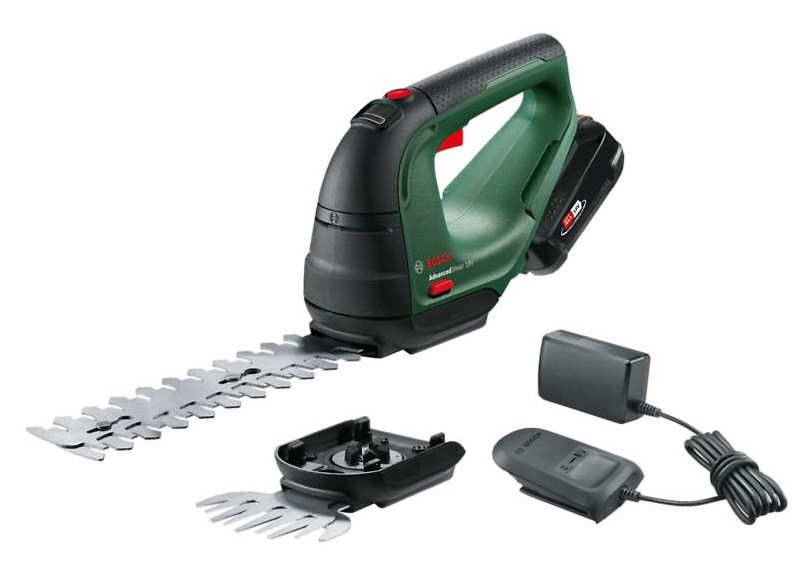 BOSCH AdvancedShear 18V-10 aku nůžky na trávu a keře 0600857000