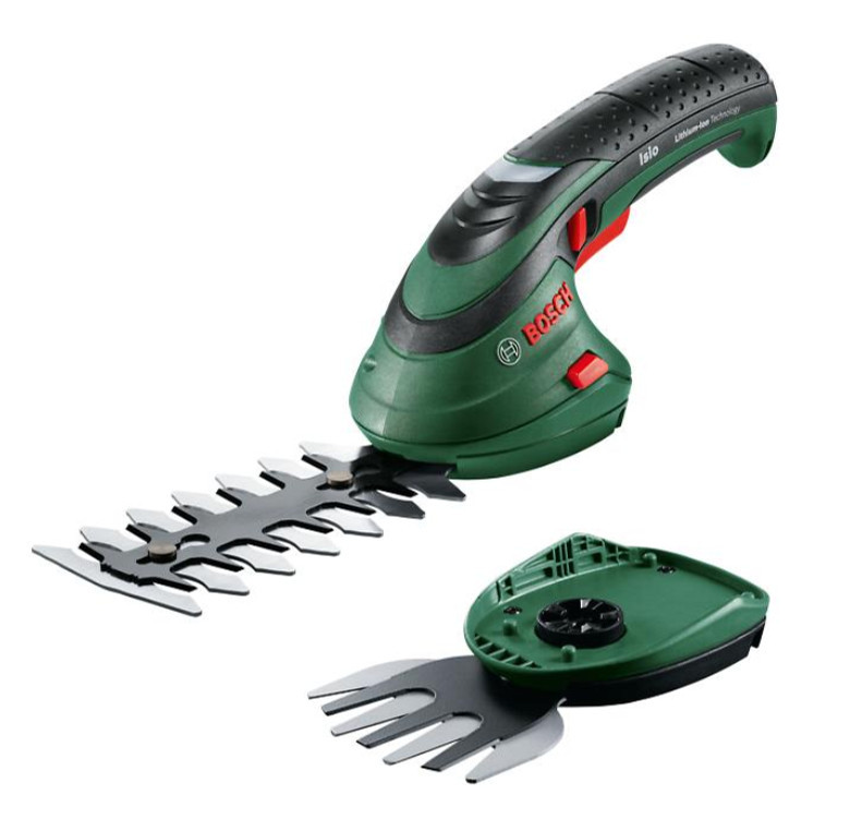 BOSCH Isio aku nůžky na trávu a keře LiIon 1