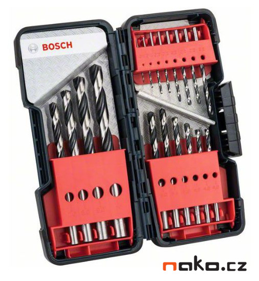 BOSCH sada vrtáků do kovu Twist Speed HSS PointTeQ 1-10mm ProBox 2608577350