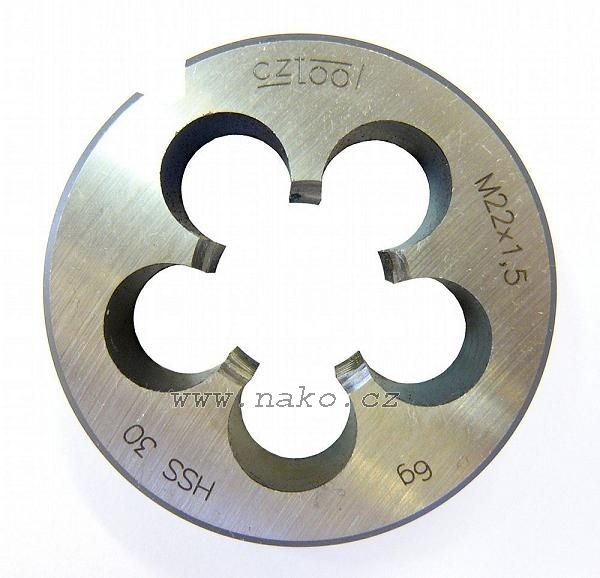 BUČOVICE TOOLS Závitová kruhová čelist 223210 HSS M12 /240 120/ 6g
