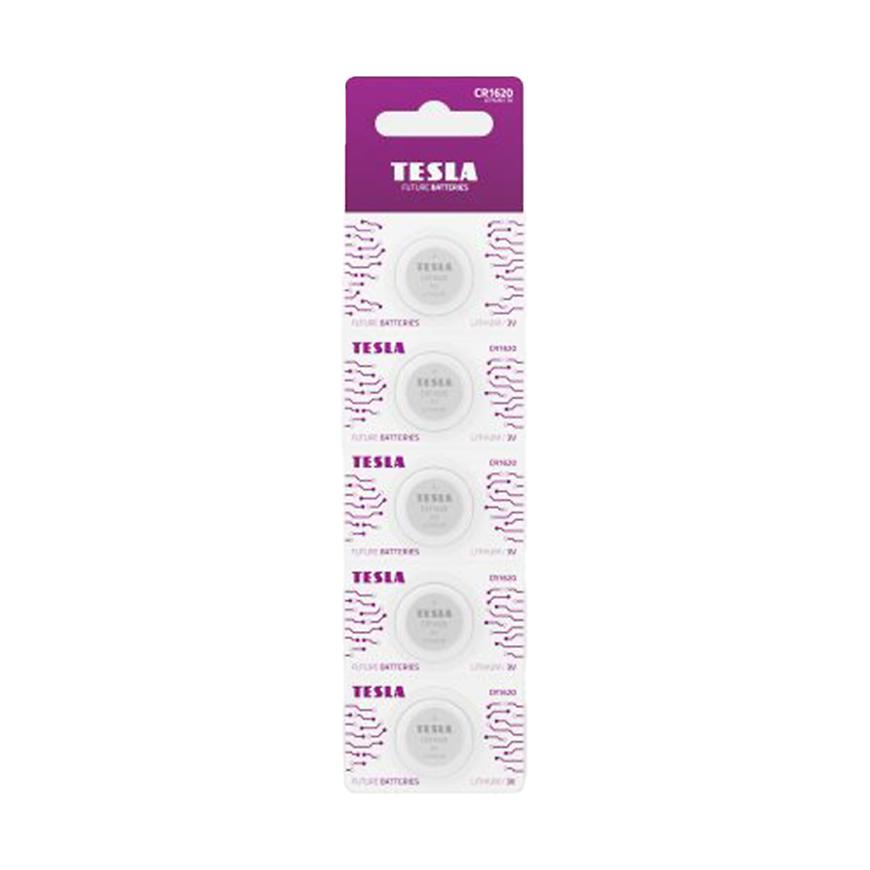Baterie Tesla CR 1620 CR 1620 5 ks TESLA LIGHTING