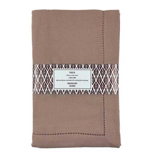 Běhoun na stůl SAGA světle růžový 45x140 easy care Baumax