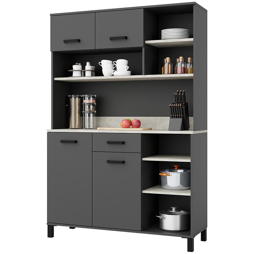 Buffet Linda Antracyt 120 (NESSA) Baumax