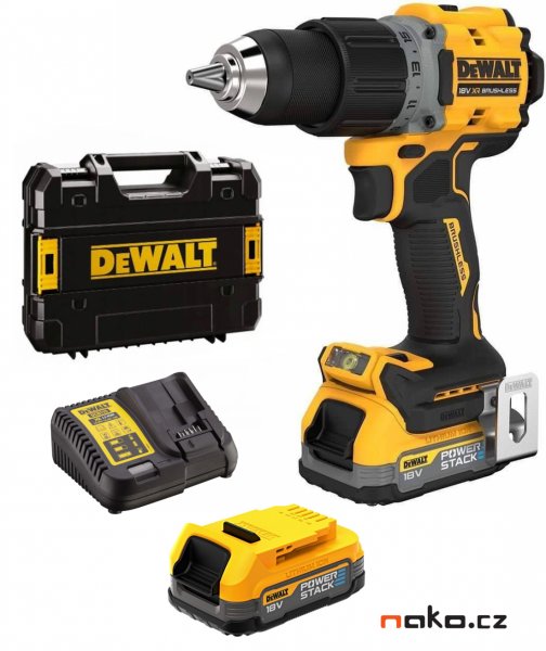 DeWALT DCD800P2T bezuhlíková aku vrtačka XR 2x1