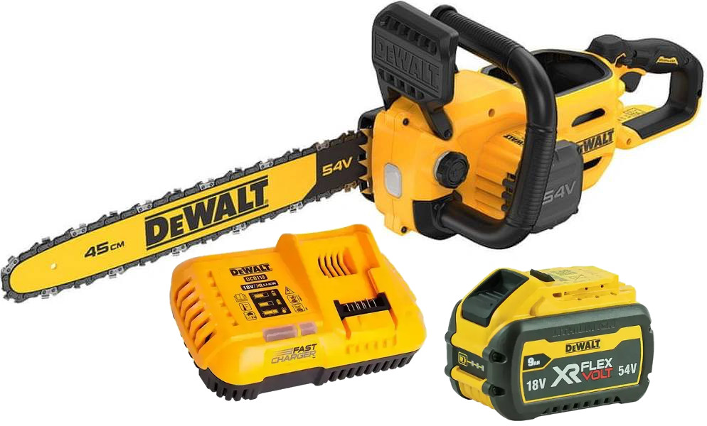DeWALT DCMCS574X1 aku řetězová pila 45cm XR FLEXVOLT 54V LiIon 3Ah