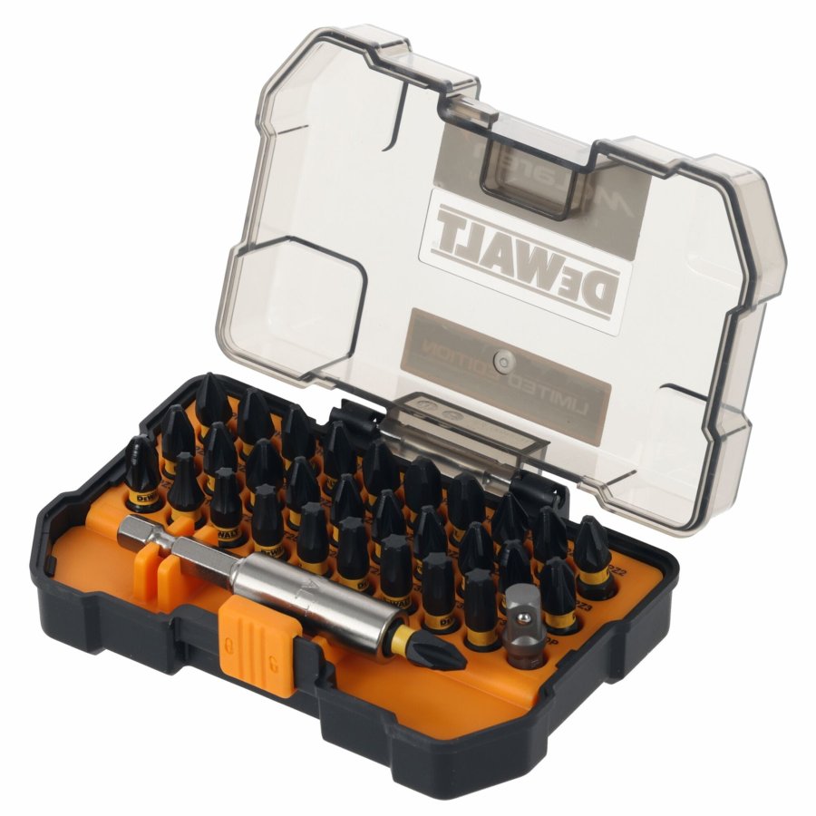 DeWALT DT70901T sada torzních bitů FLEXTORQ 32 dílů s držákem bitů