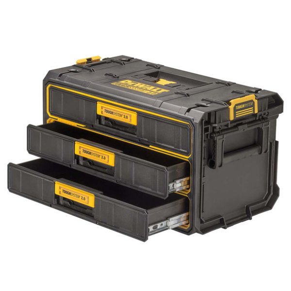 DeWALT DWST083330-1 TOUGHSYSTEM 2.0 kufr se třemi zásuvkami