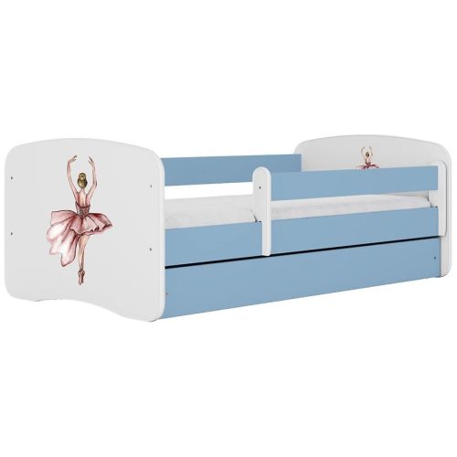 Dětská postel Babydreams+SZ+M modrá 80x160 Balerína Baumax