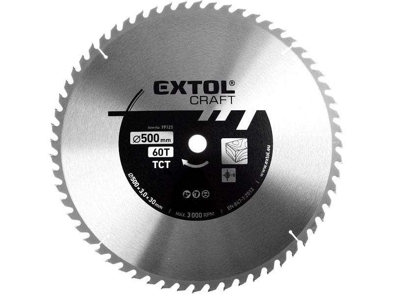 EXTOL CRAFT 19125 kotouč pilový 500x3