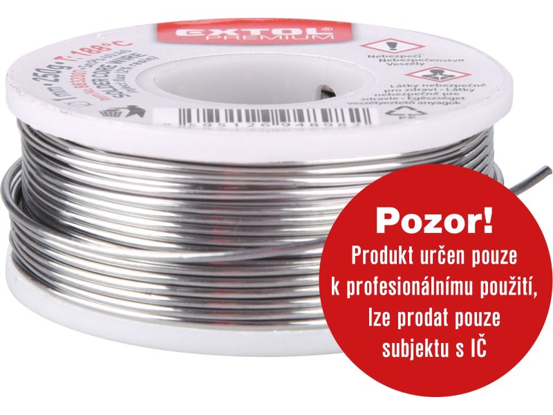 EXTOL PREMIUM 8832003 trubičková cínová pájka 100g Sn60/Pb40