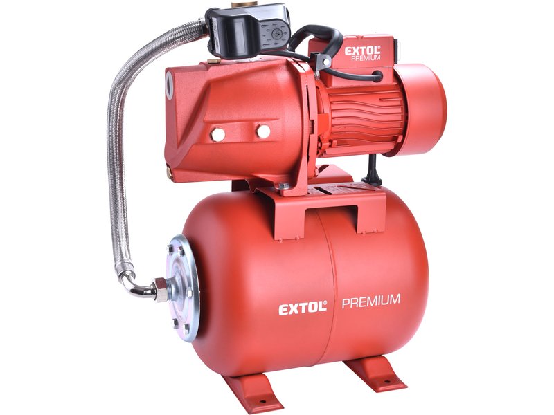 EXTOL PREMIUM 8895095 čerpadlo proudové s tlakovou nádobou - vodárna
