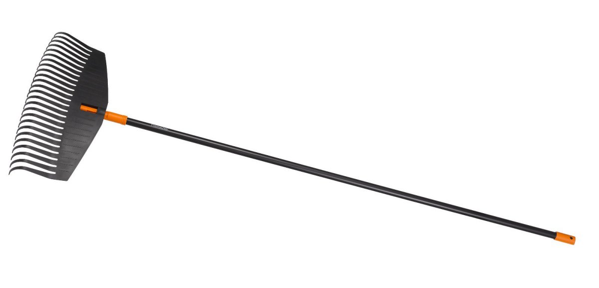 FISKARS 1003465 hrábě na listí Solid L s násadou