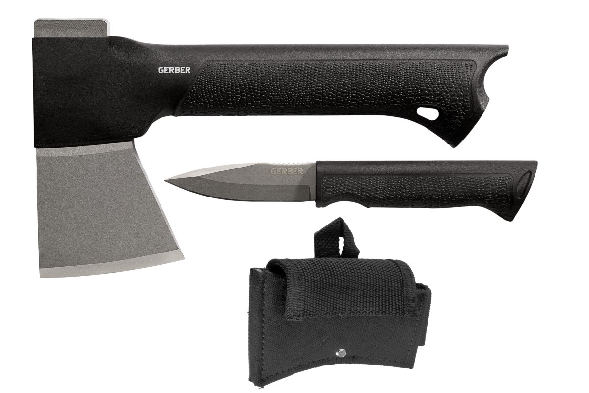 GERBER Gator Combo Axe I sekera s integrovaným nožem