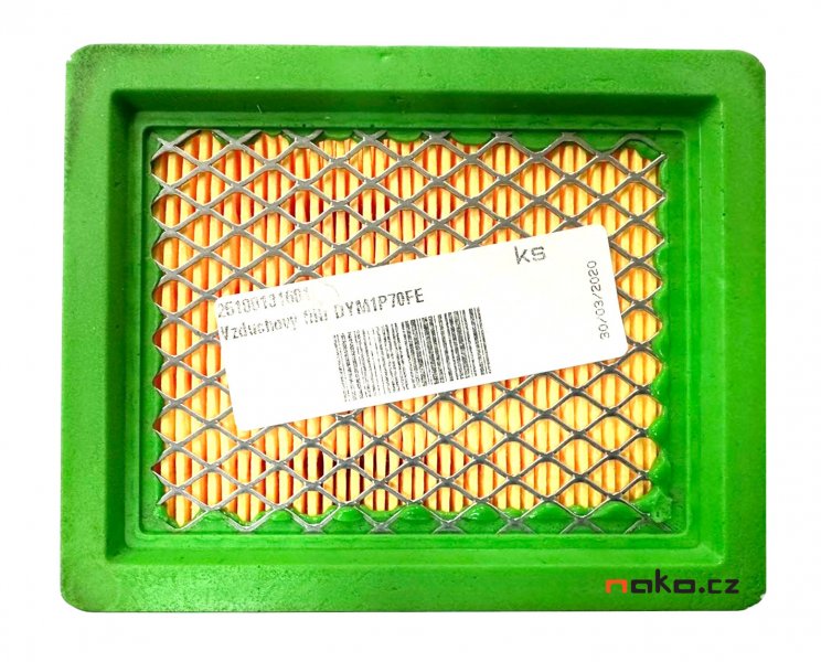 HECHT 25100131601 vzduchový filtr 127x100mm skládaný papírový DYM1P70FE