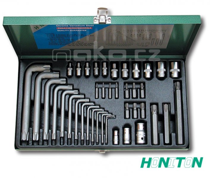HONITON H4340 sada TORX T9-T70