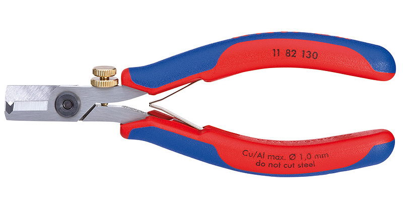 KNIPEX 1182130 kleště na odstranění izolace pro elektroniku