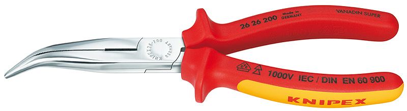 KNIPEX 2626200 půlkulaté s břity