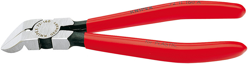 KNIPEX 7211160 kleště štípací stranové vyhnuté 45°