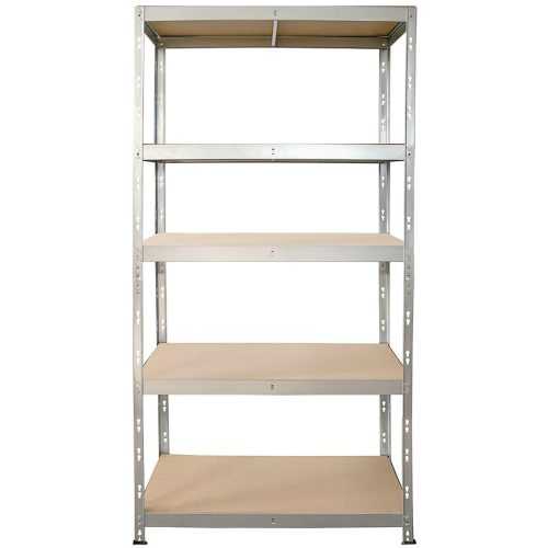 Kovový regál pozinkovaný Stabil II 180x90x45cm – 250 kg/5 polic Baumax