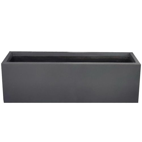 Květináč HC00592-3S 60x17x17 tmavošedý Baumax
