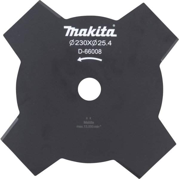 MAKITA D-66008 nůž žací 4 zubý 230x25