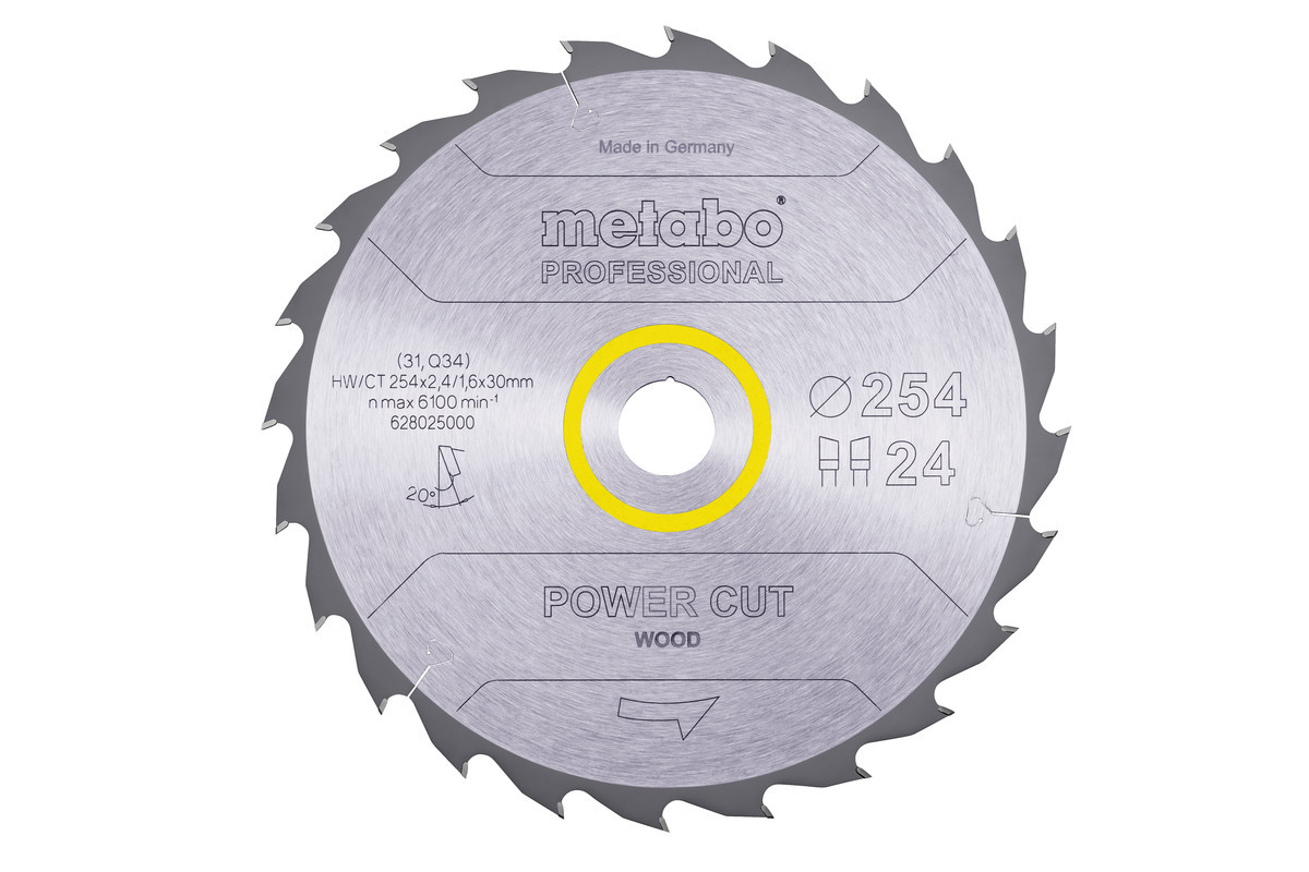 METABO pilový kotouč 254x2