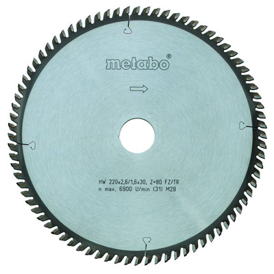 Metabo kotouč pilový 254x2