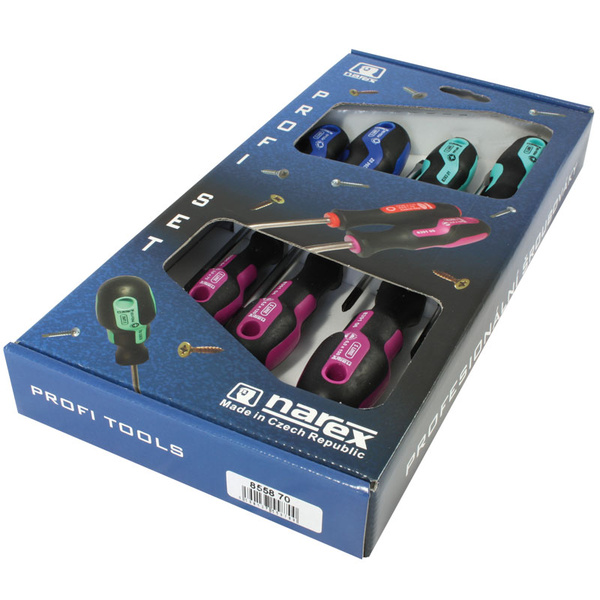 NAREX BYSTŘICE NAREX 8558 70 sada šroubováků S LINE PROFI (3xPL