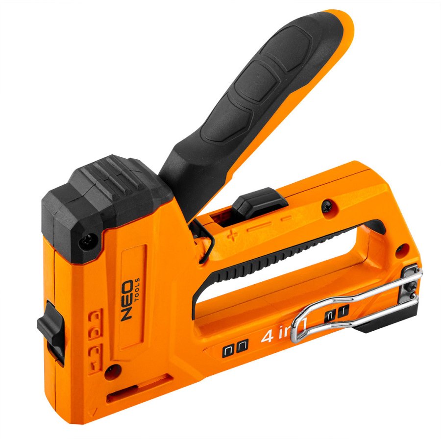 NEO TOOLS 16-030 ruční sponkovačka / hřebíkovačka multifunkční 4v1 J
