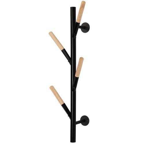 Nástěnný věšák GC5935 černá/přírodní Baumax