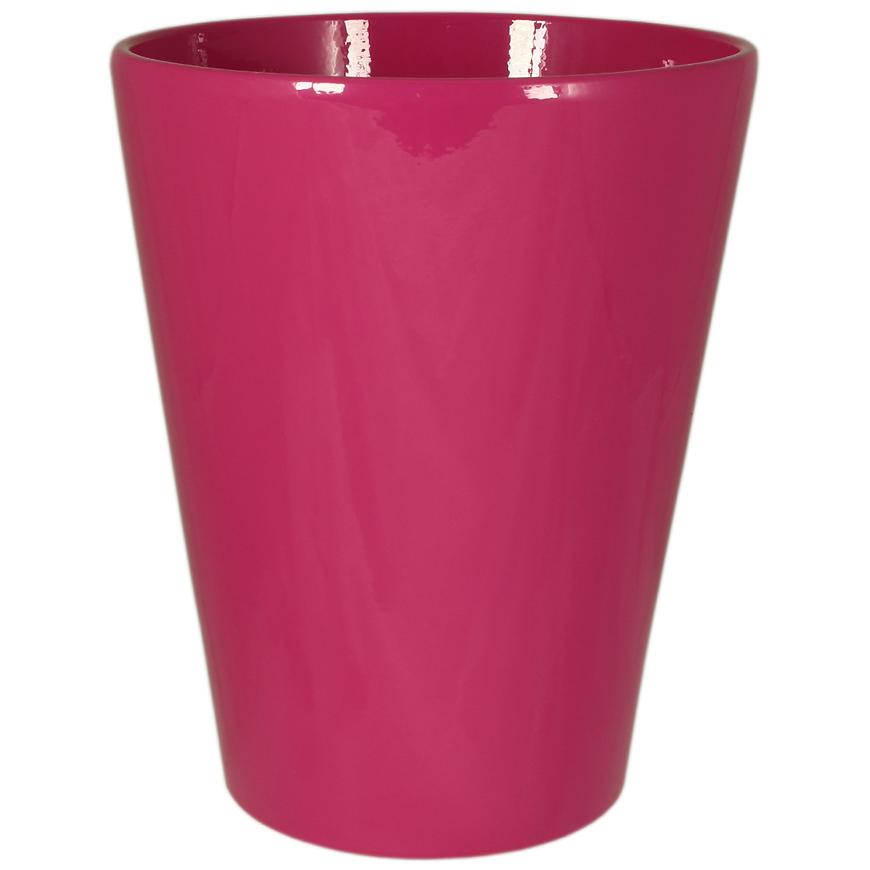 Obal na orchideje calypso 13cm růžový matný Baumax
