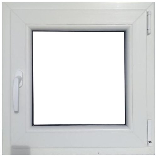 Okno pravé 60x60 bílá/zlatý dub Baumax