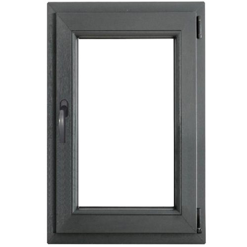 Okno pravé 60x90 antracit Baumax