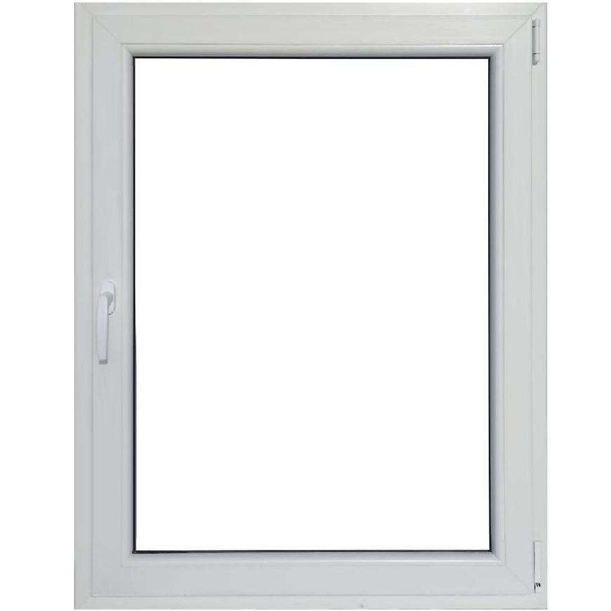 Okno pravé 90x120 bílá/antracit Baumax