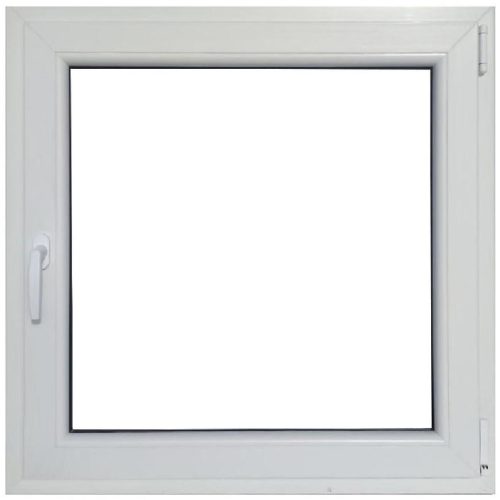 Okno pravé 90x90 bílá/antracit Baumax