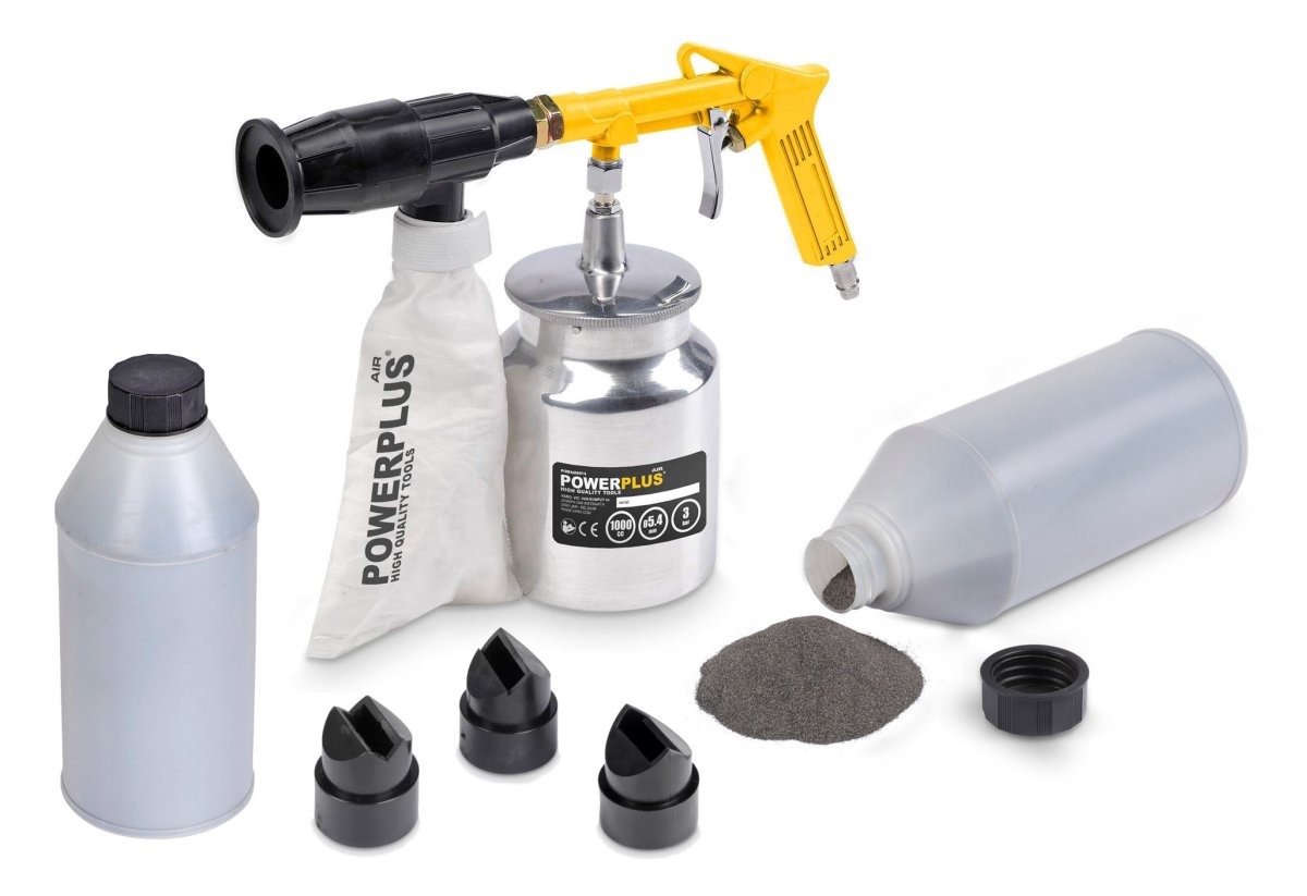 POWERPLUS POWAIR0014 pneumatická pískovací pistole