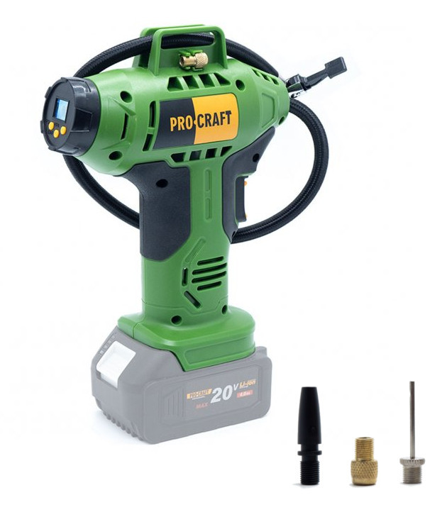 PROCRAFT LK20 přenosný AKU kompresor 20V LiIon
