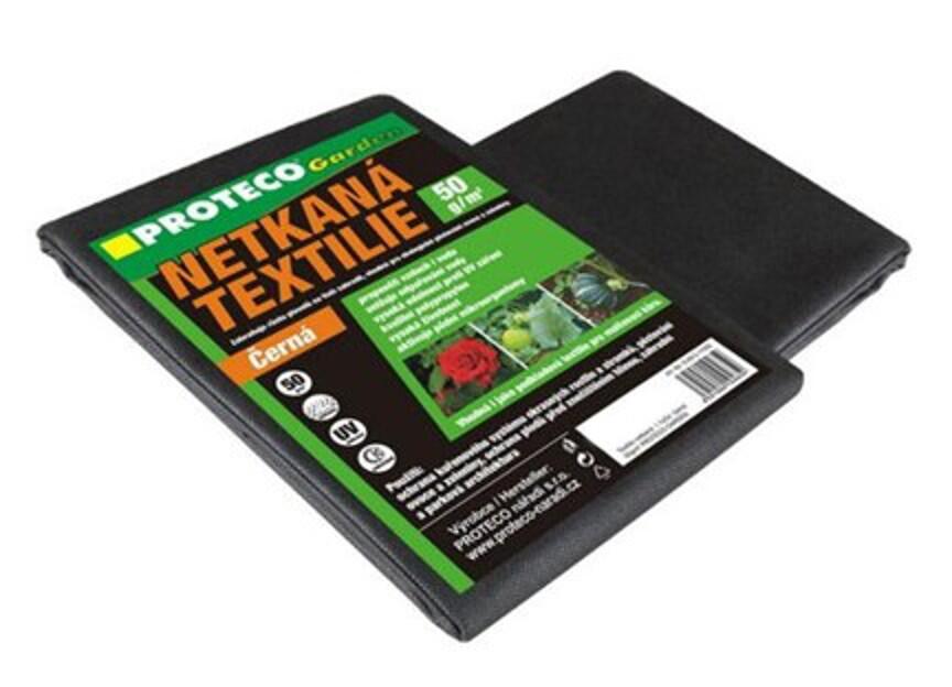 PROTECO 10.89-C-11005 textilie netkaná 1.1 x 5 m černá 50g/m2 PROTECO